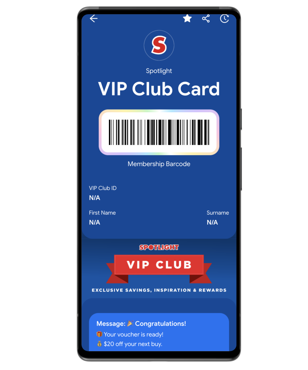 Spotlight Digital Wallet
