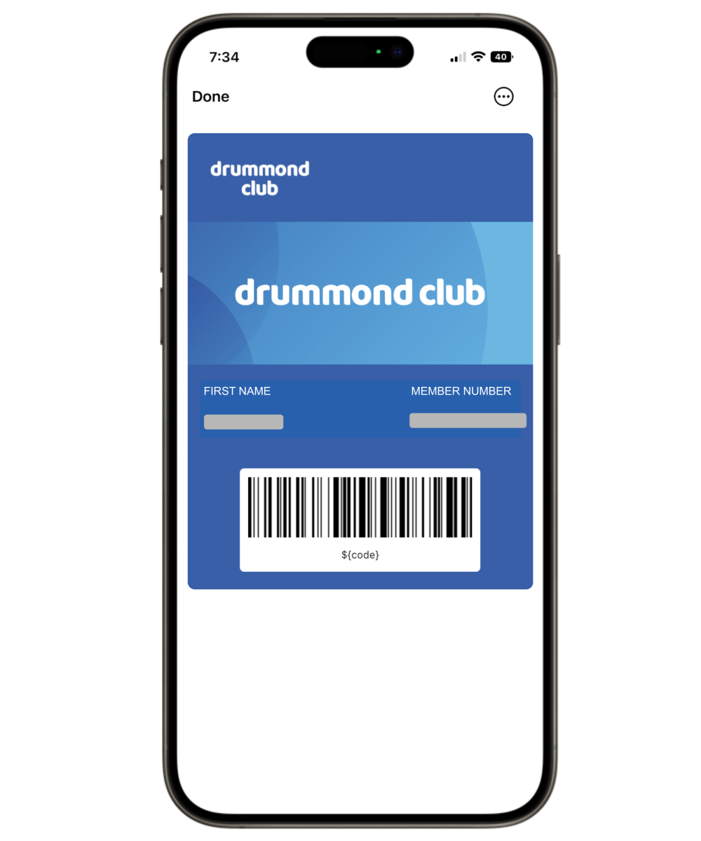 Drummond Golf Apple Wallet